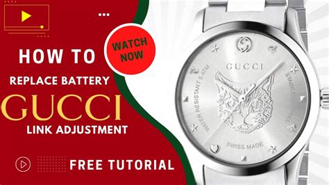 Gucci watch battery list